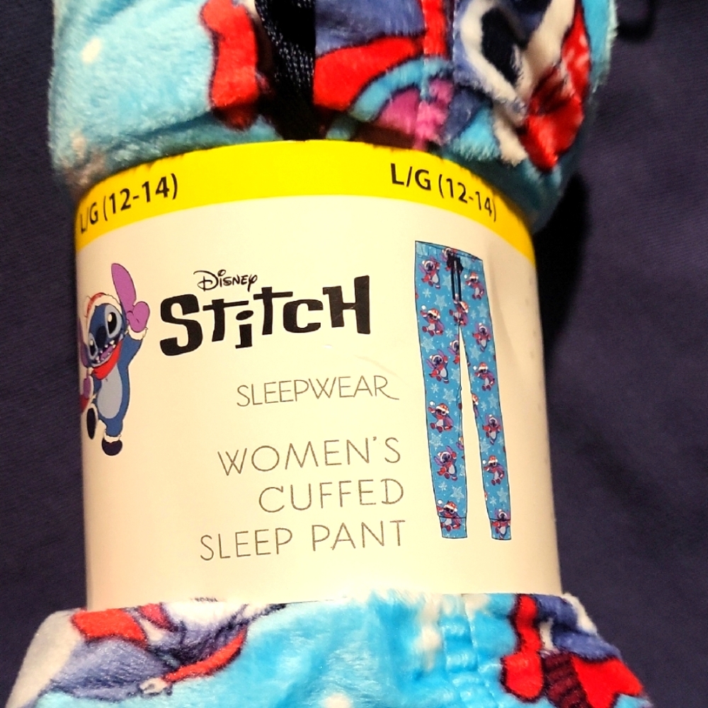 Disney Stitch women's pajamas - Blue and Red